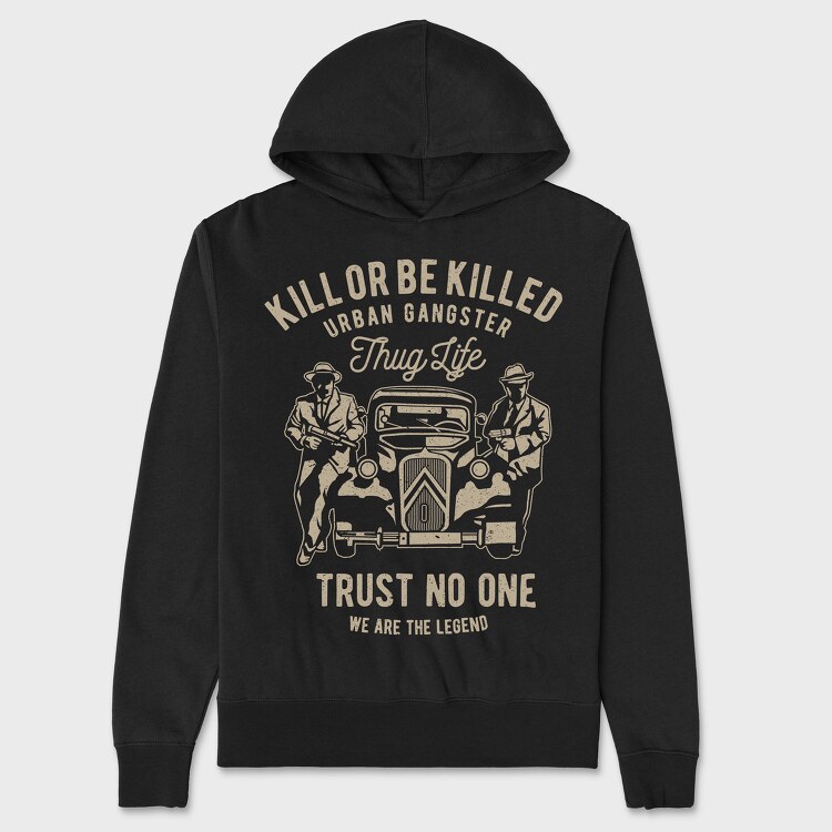 Kill Or Be Killed, Hanorac Oversize Barbati (Unisex)