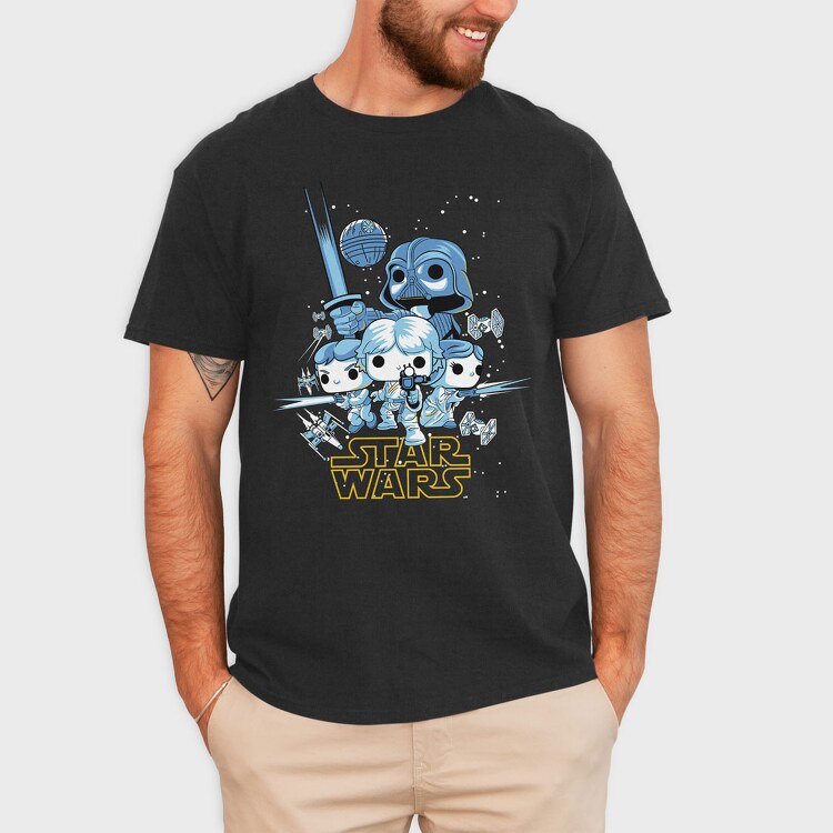 Star Wars 9, Tricou Barbati (Unisex)