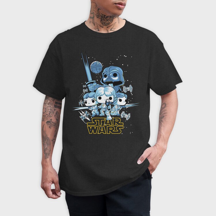 Star Wars 9, Tricou Barbati (Unisex)