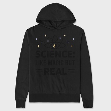 Science Like Magic but Real, Hanorac Oversize Barbati (Unisex)