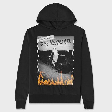 On My Way to the Coven, Hanorac Oversize Barbati (Unisex)