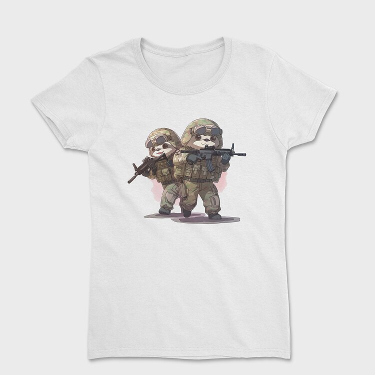 sloths guns, Tricou Femei