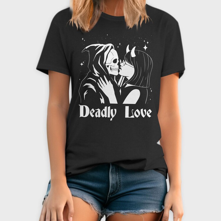 Deadly Love, Tricou Barbati (Unisex)