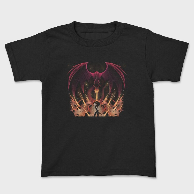 Dragon Warrior Flame, Tricou Copii