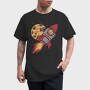 Rocket Planet, Tricou Barbati (Unisex)