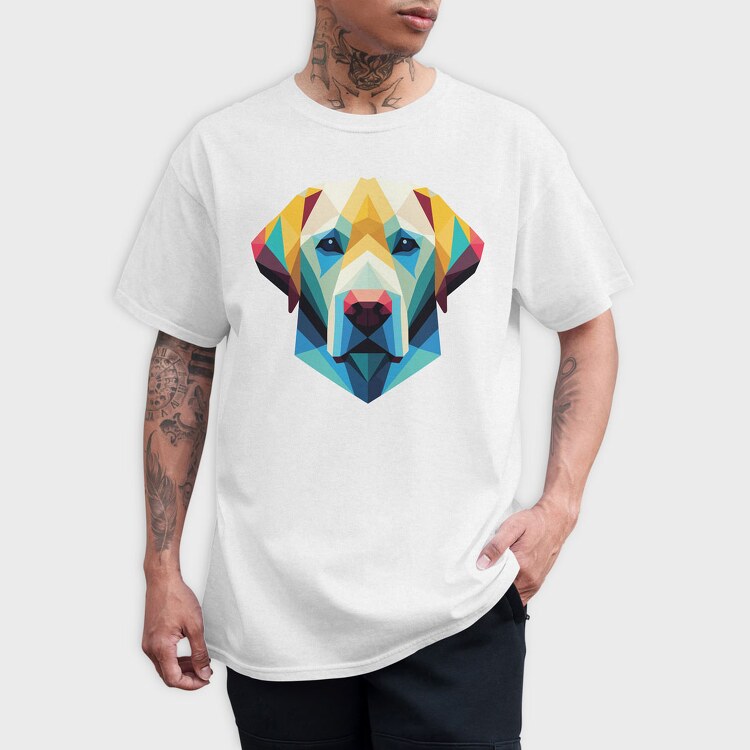 Dog Poly, Tricou Barbati (Unisex)