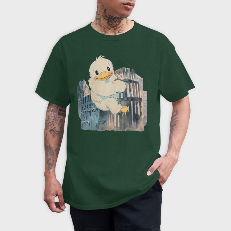duck Building, Tricou Barbati (Unisex)