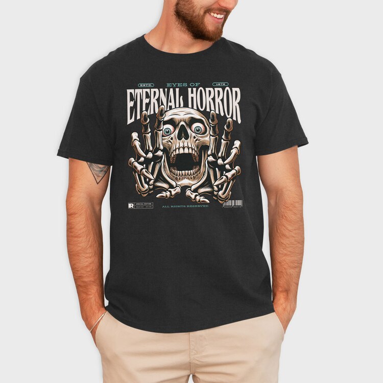 Eternal Horror, Tricou Barbati (Unisex)