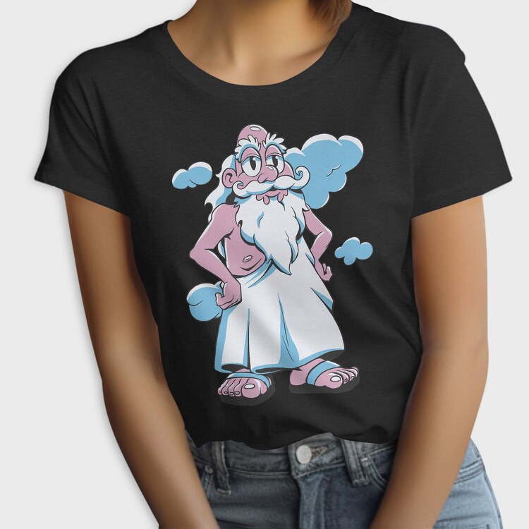 Oldman God Cartoon, Tricou Femei