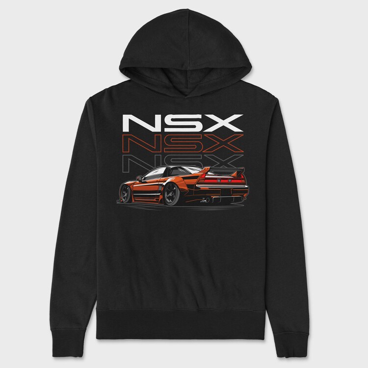 NSX, Hanorac Oversize Barbati (Unisex)