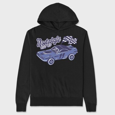 Nostalgic Rev Up, Hanorac Oversize Barbati (Unisex)