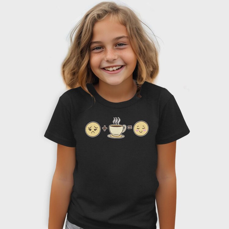 Coffee Emojis, Tricou Copii