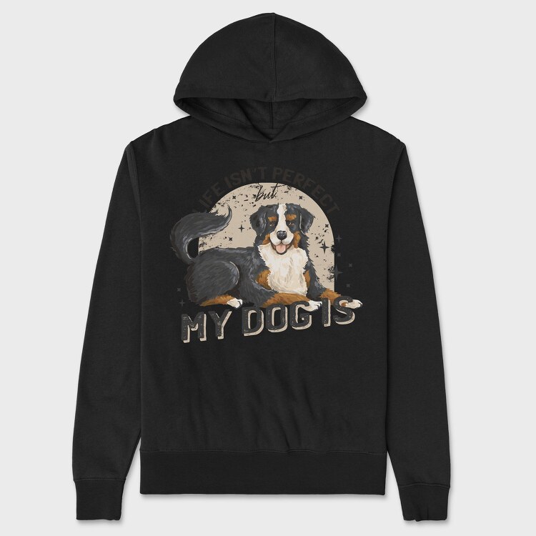 My Dog Is Perfect, Hanorac Oversize Barbati (Unisex)