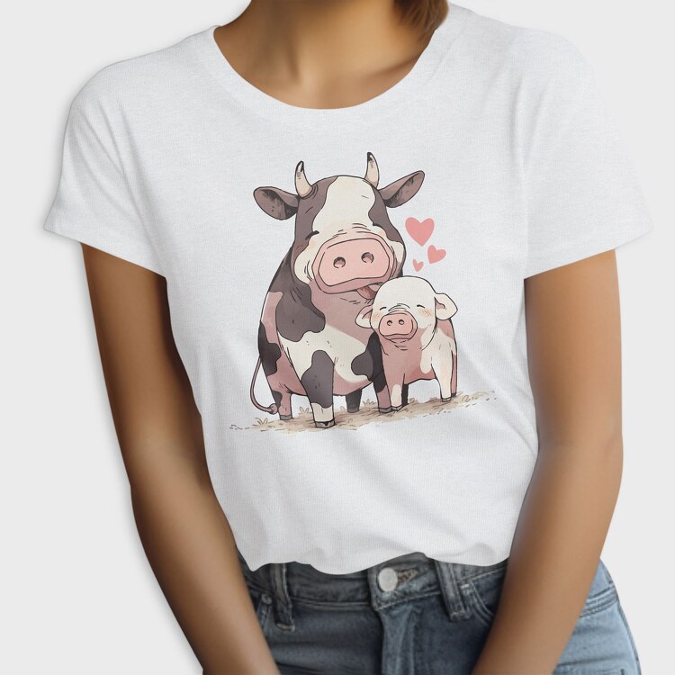 Pig Cow Love, Tricou Femei