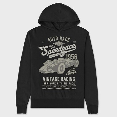 Vintage Speedrace, Hanorac Oversize Barbati (Unisex)