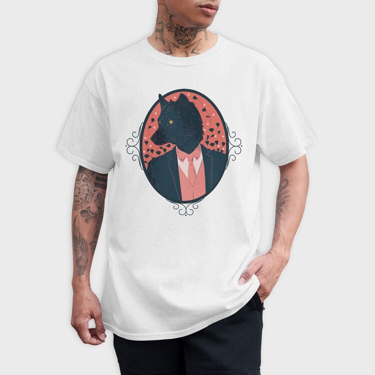 Werewolf Halloween, Tricou Barbati (Unisex)