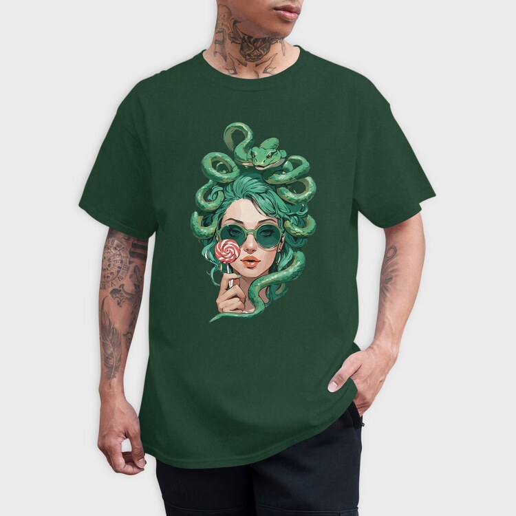 Medusa Sunglasses, Tricou Barbati (Unisex)