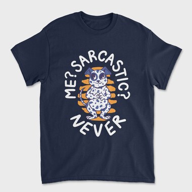 Tricou Barbati (Unisex), Never Sarcastic Dalmata