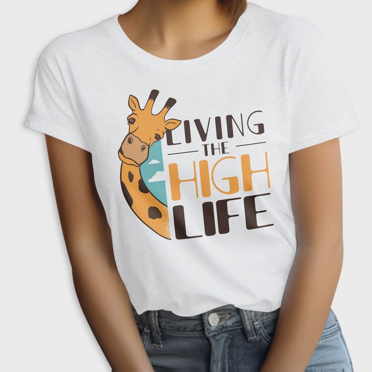 Giraffe High Life, Tricou Femei
