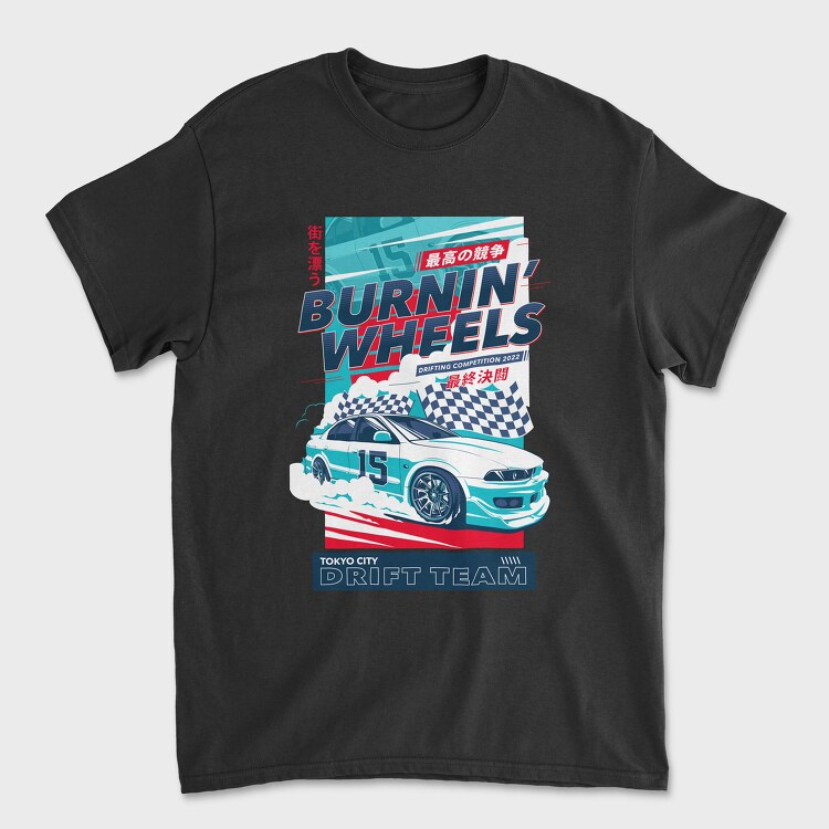 Drift 1, Tricou Barbati (Unisex)