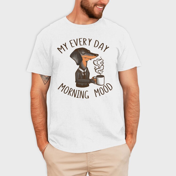 Stressed Dog, Tricou Barbati (Unisex)