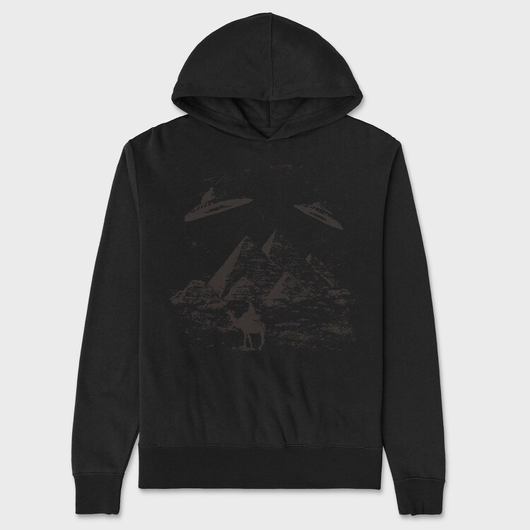 Pyramid Ufo, Hanorac Oversize Barbati (Unisex)