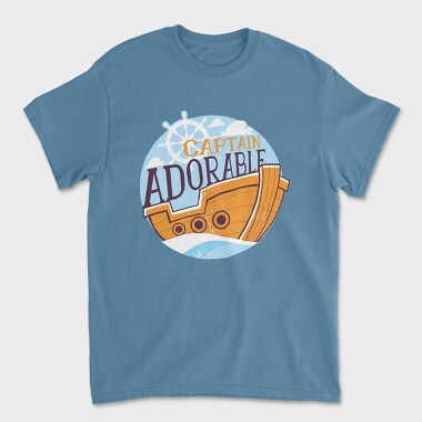 Captain Adorable, Tricou Barbati (Unisex)