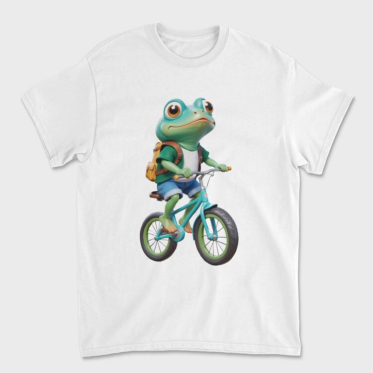 Bicycle Frog, Tricou Barbati (Unisex)