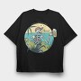Cheers Skull, Tricou Oversize Barbati (Unisex)