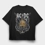 ACDC 4, Tricou Oversize Barbati (Unisex)
