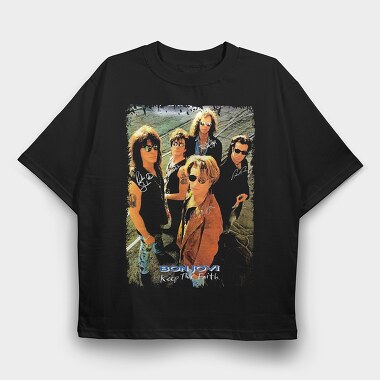 Bon Jovi, Tricou Oversize Barbati (Unisex)