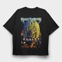 Iron Maiden 3, Tricou Oversize Barbati (Unisex)