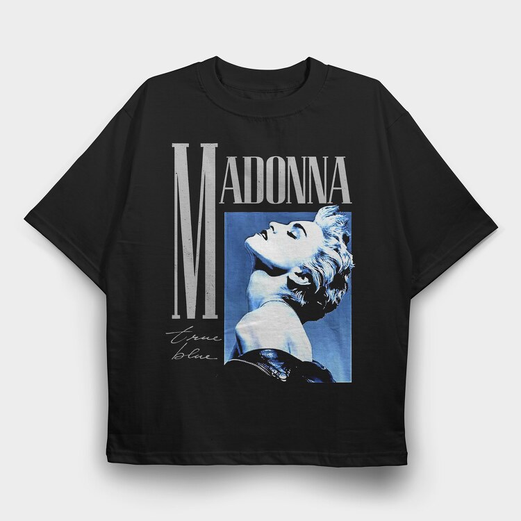 Madonna, Tricou Oversize Barbati (Unisex)