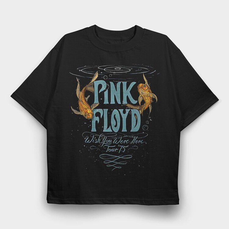 Pink Floyd 3, Tricou Oversize Barbati (Unisex)