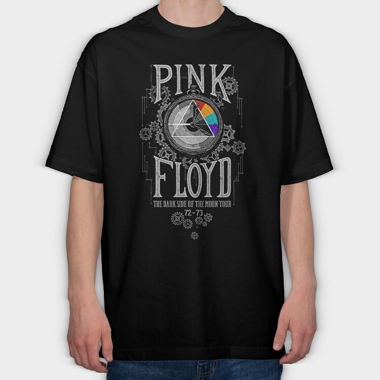Pink Floyd 4, Tricou Oversize Barbati (Unisex)