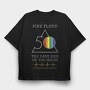 Pink Floyd, Tricou Oversize Barbati (Unisex)