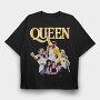 Queen 4, Tricou Oversize Barbati (Unisex)