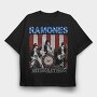 Ramones 2, Tricou Oversize Barbati (Unisex)