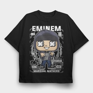 Eminem 8 Mile, Tricou Oversize Barbati (Unisex)