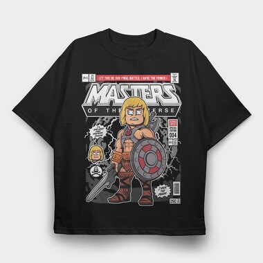 Heman, Tricou Oversize Barbati (Unisex)