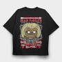 Iron Maiden Killer Eddie, Tricou Oversize Barbati (Unisex)