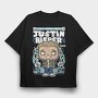 Justin Bieber, Tricou Oversize Barbati (Unisex)