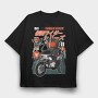 Kamen Rider Motorcycle, Tricou Oversize Barbati (Unisex)