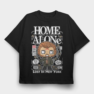 Marv Home Alone, Tricou Oversize Barbati (Unisex)