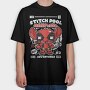 Stitch Pool, Tricou Oversize Barbati (Unisex)