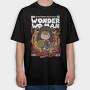 Wonder Woman, Tricou Oversize Barbati (Unisex)