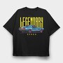 Legendary Speed Mustang, Tricou Oversize Barbati (Unisex)