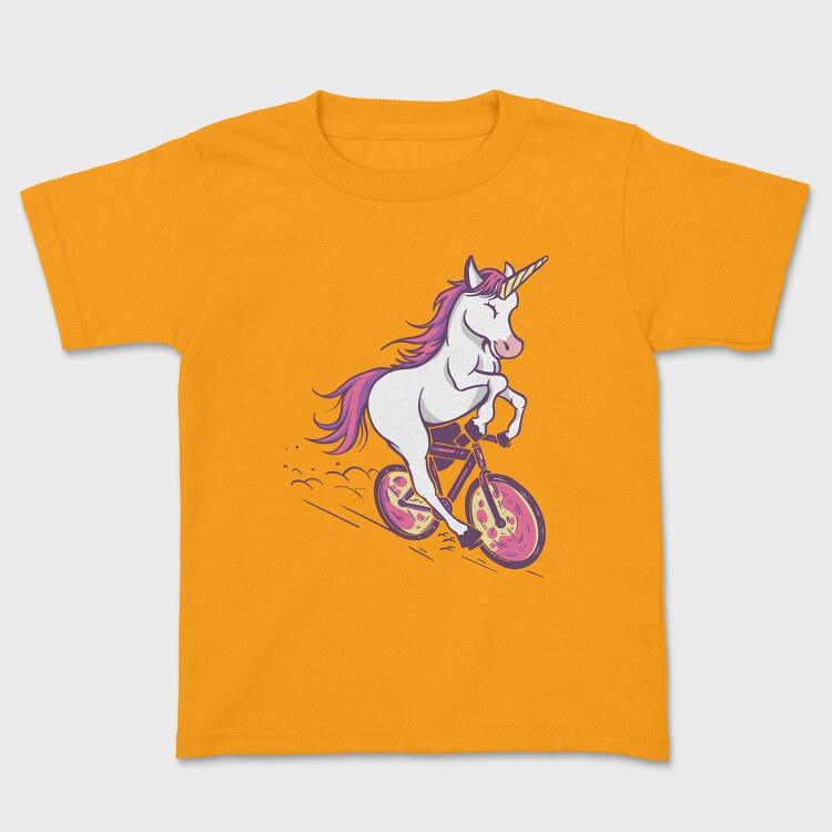 Tricou Copii, Bicicle Unicorn