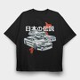 Jdm Cars, Tricou Oversize Barbati (Unisex)