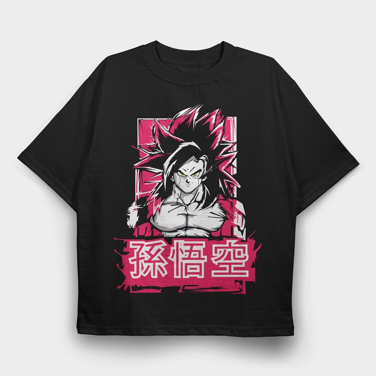 Dragon Ball Z 65, Tricou Oversize Barbati (Unisex)